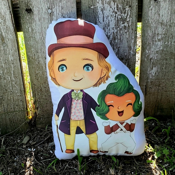 Willy Wonka Pillow Pal. New. - Picture 1 of 1